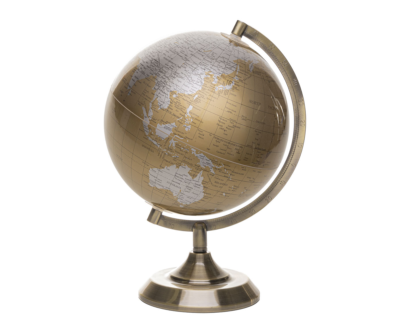 Globo Decorativo World Golden - image 0