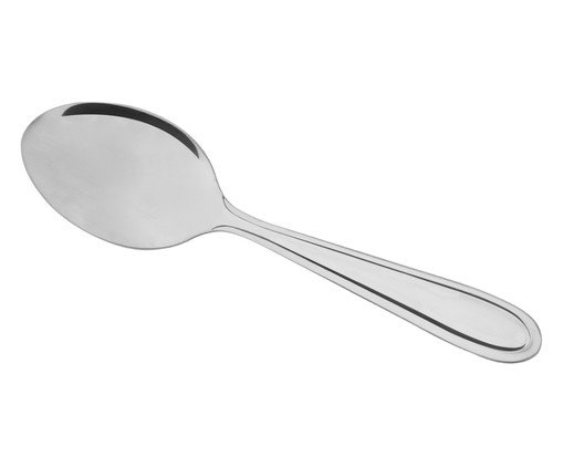 Jogo de Colheres para Caf&eacute; Gastro Prateada image number 1