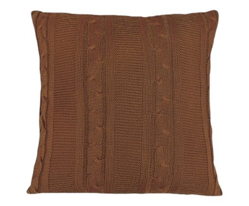 Capa para Almofada Tric&ocirc; Tresse Terracota - image 0