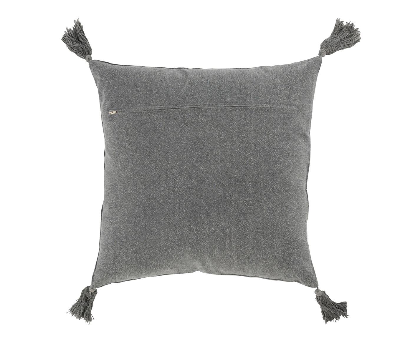 Almofada Tassel Cinza - image 1