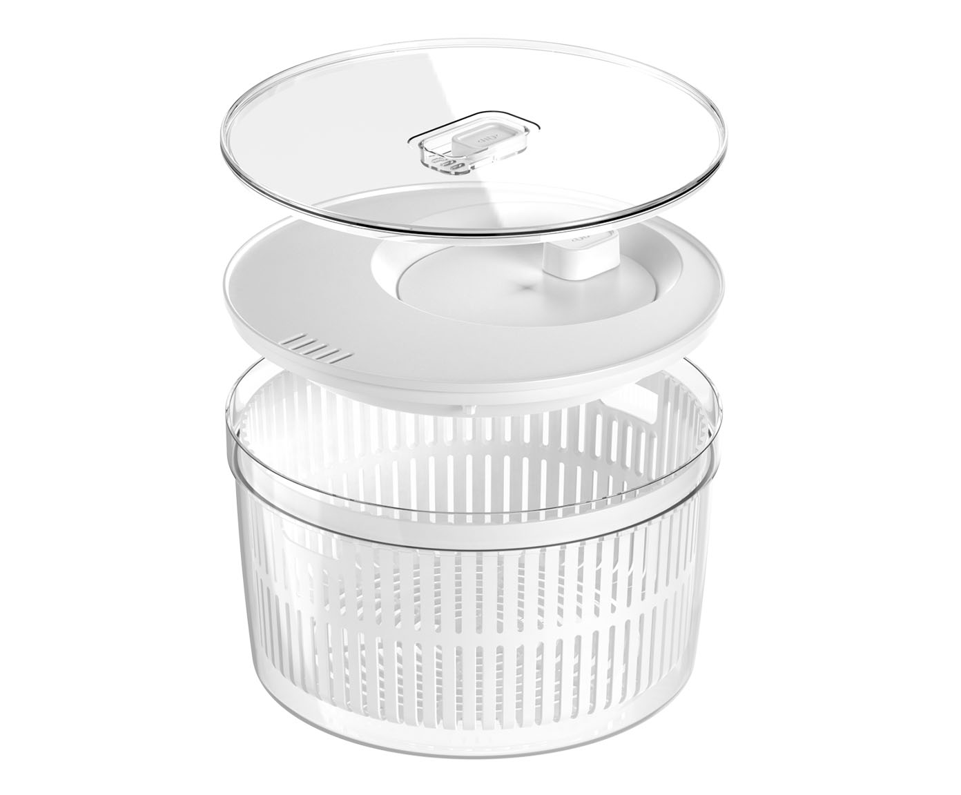 Conjunto Secador E Organizador Clear Fresh - Natural - image 0