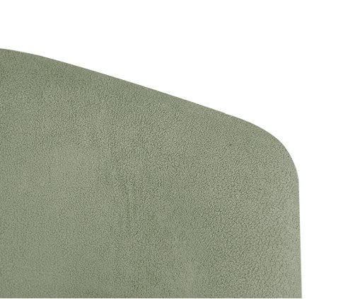 Cabeceira em Boucle Aveludado Smooth Verde image number 3