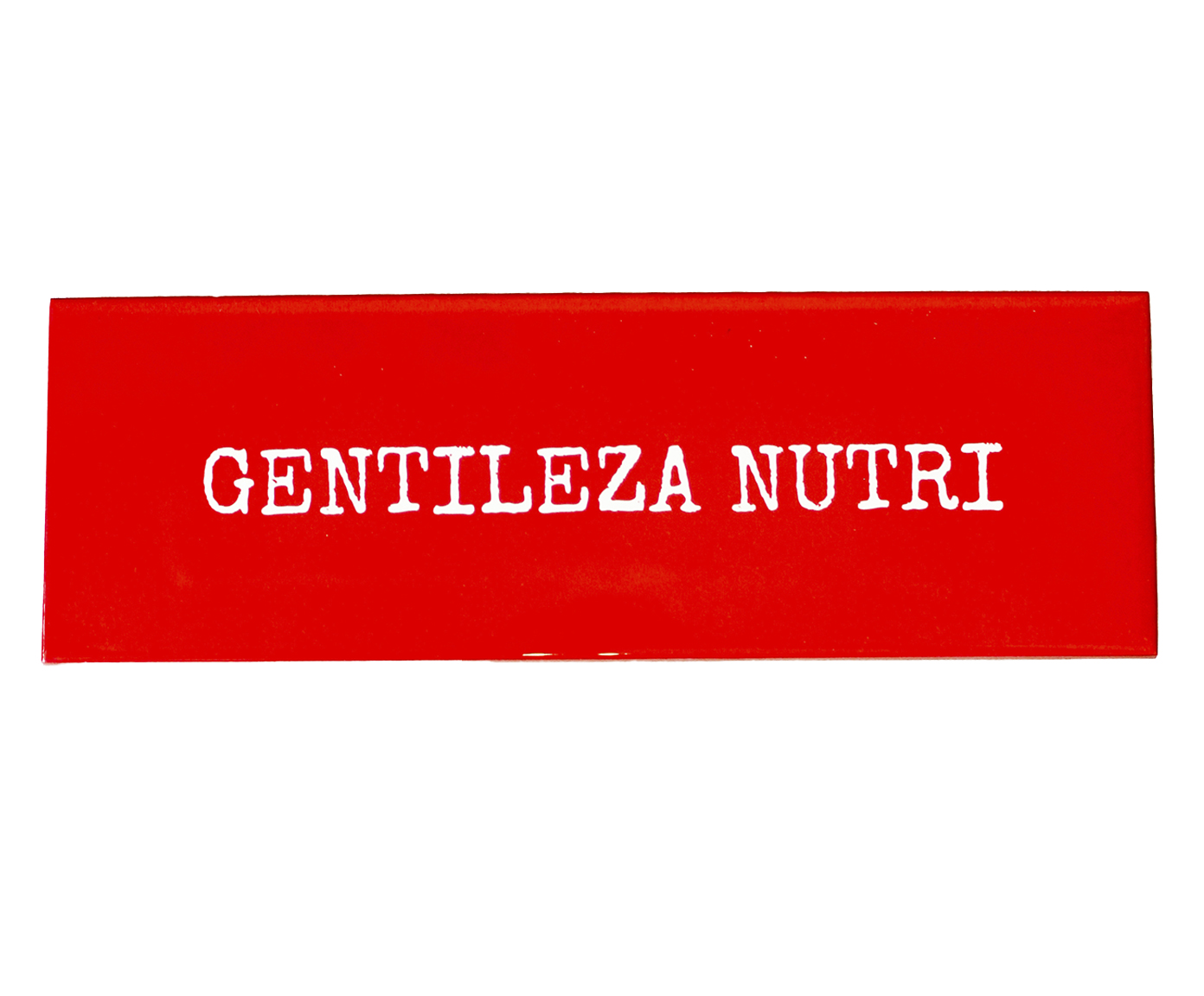 Azulejo Decorativo "Gentileza Nutre" - image 0
