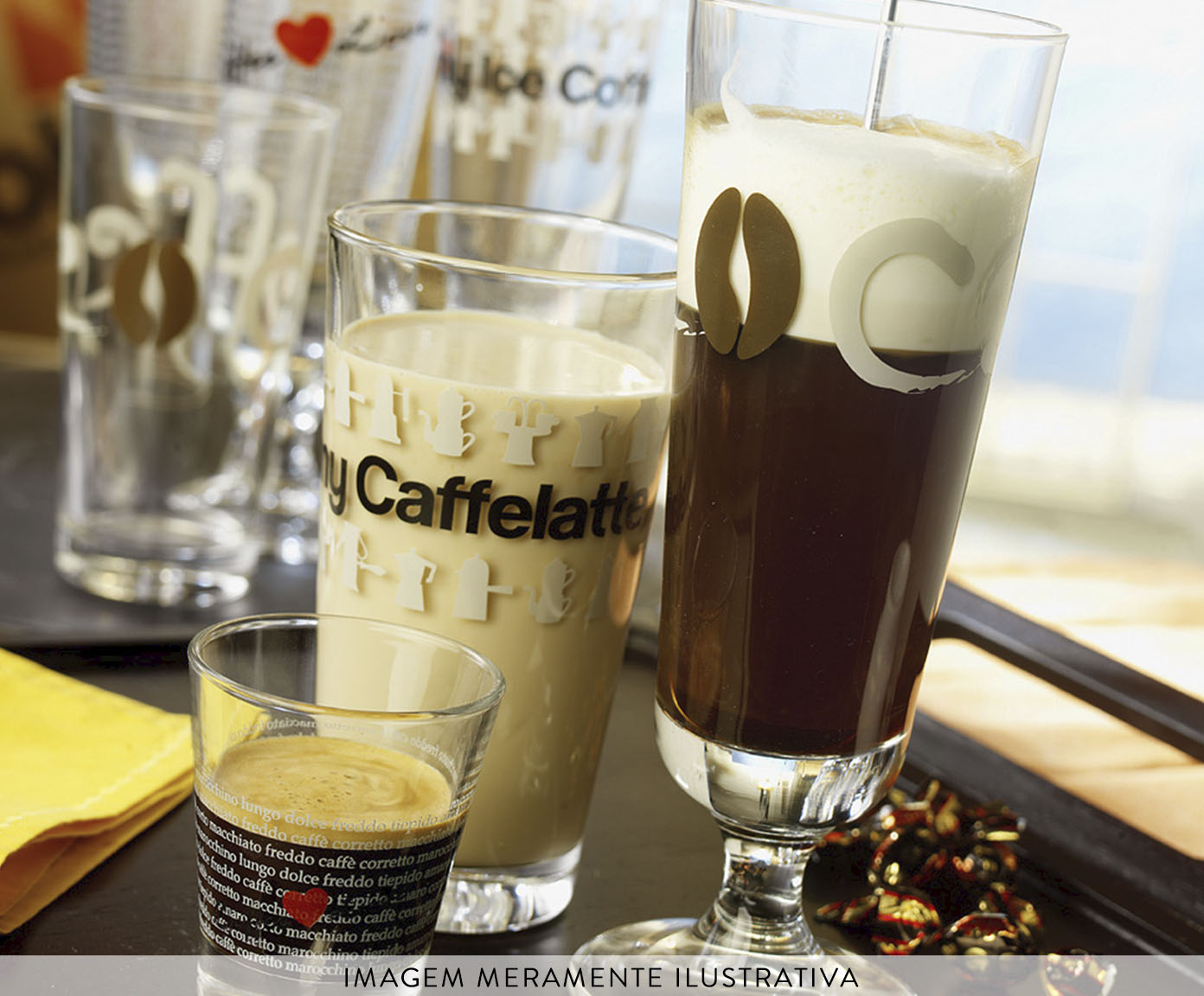 Jogo de Copos Caffeino Chicco - image 1