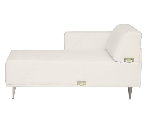 Sof&aacute; Modular com Chaise Ant&ocirc;nio Ch&aacute; Branco image number 5