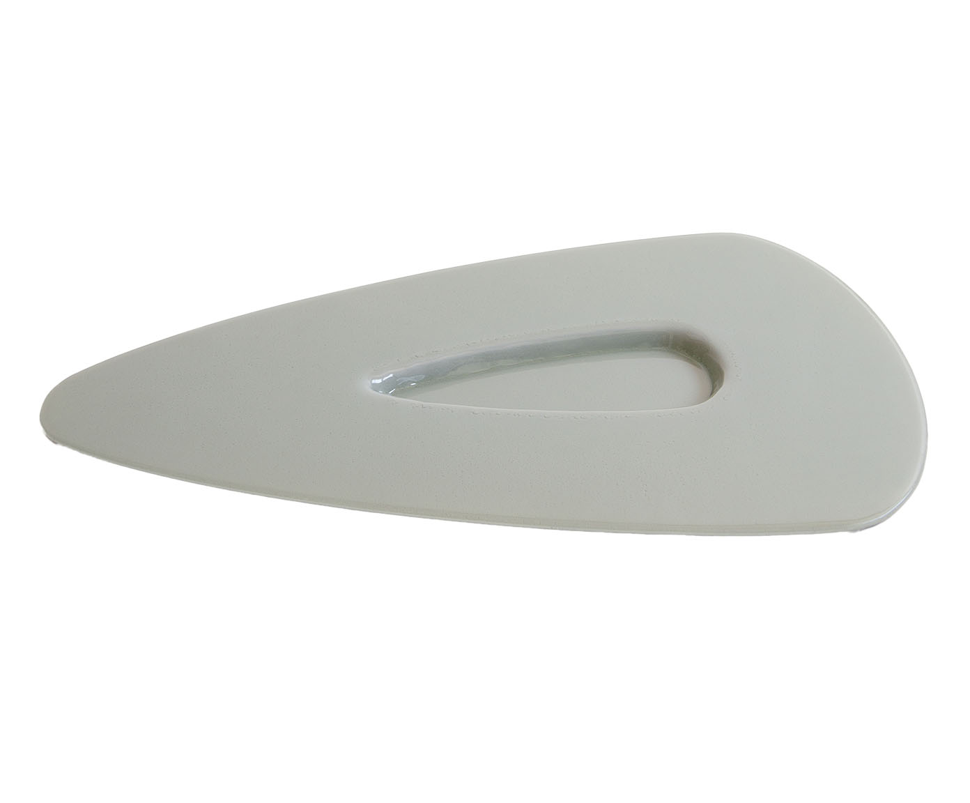 Centro de Mesa Triangular Alecrim Extra Grande Branco image number 0