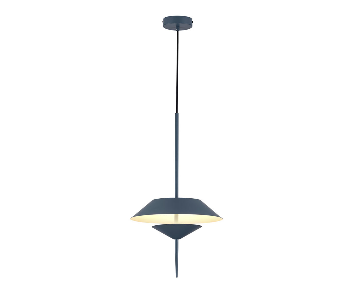 Pendente Flugo Led Cinza Bivolt image number 0