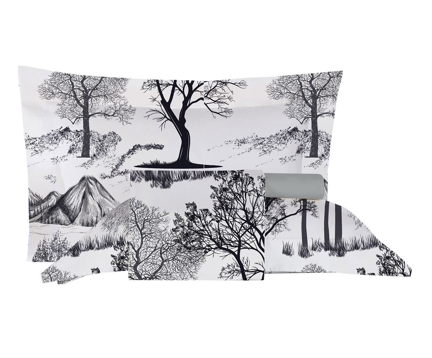 Jogo de Len&ccedil;ol Naturalle Paisagem - image 0