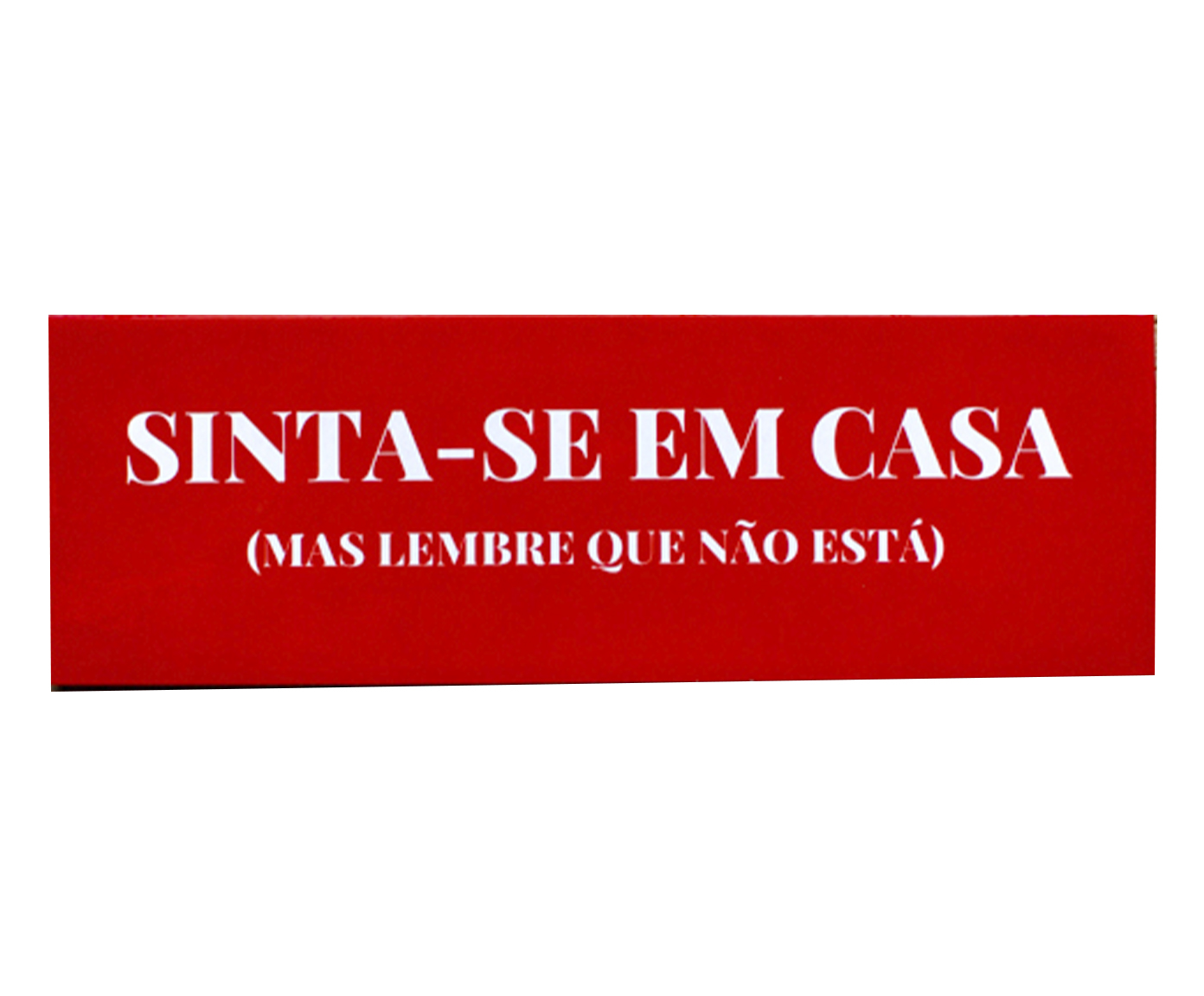 Azulejo Decorativo "Sinta-se Em Casa" image number 0