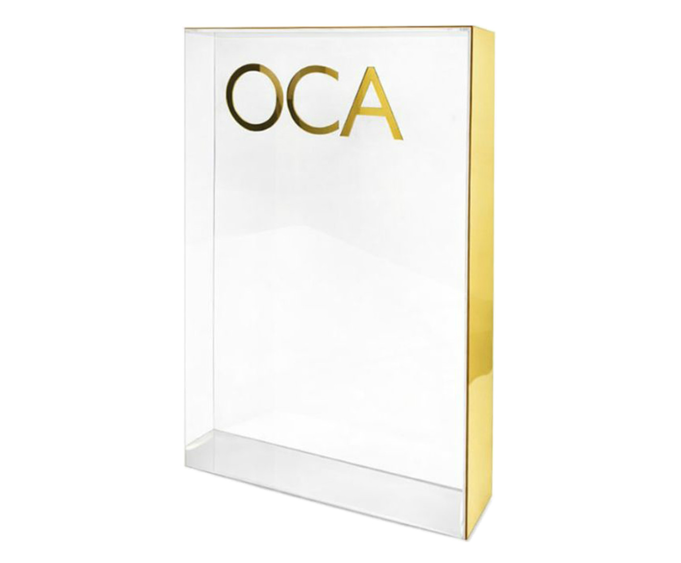 Capa para Livro com Gravura Dourada "Oca 25 Anos" - image 0
