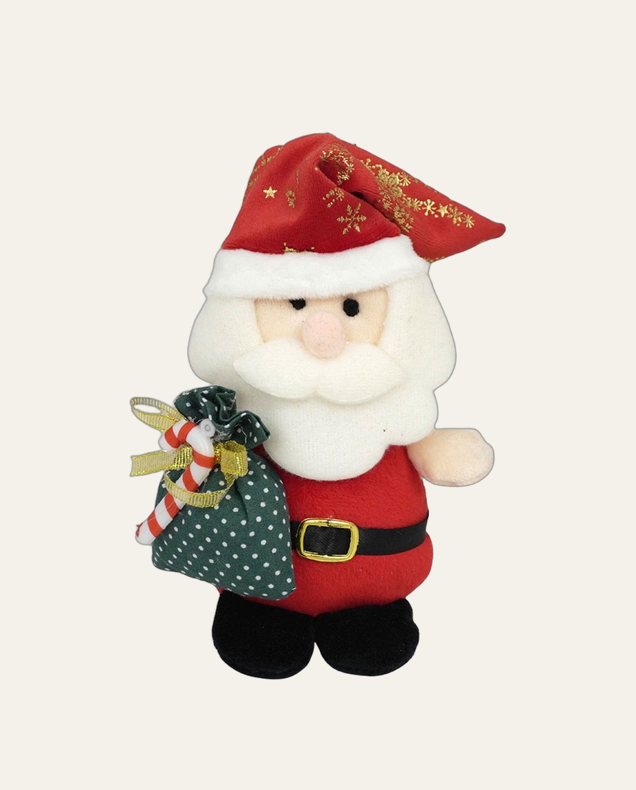 Boneco Papai Noel Mini Saco de Presentes - image 0
