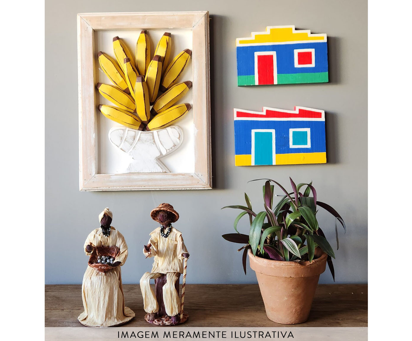 Quadro Banana Amarelo image number 1