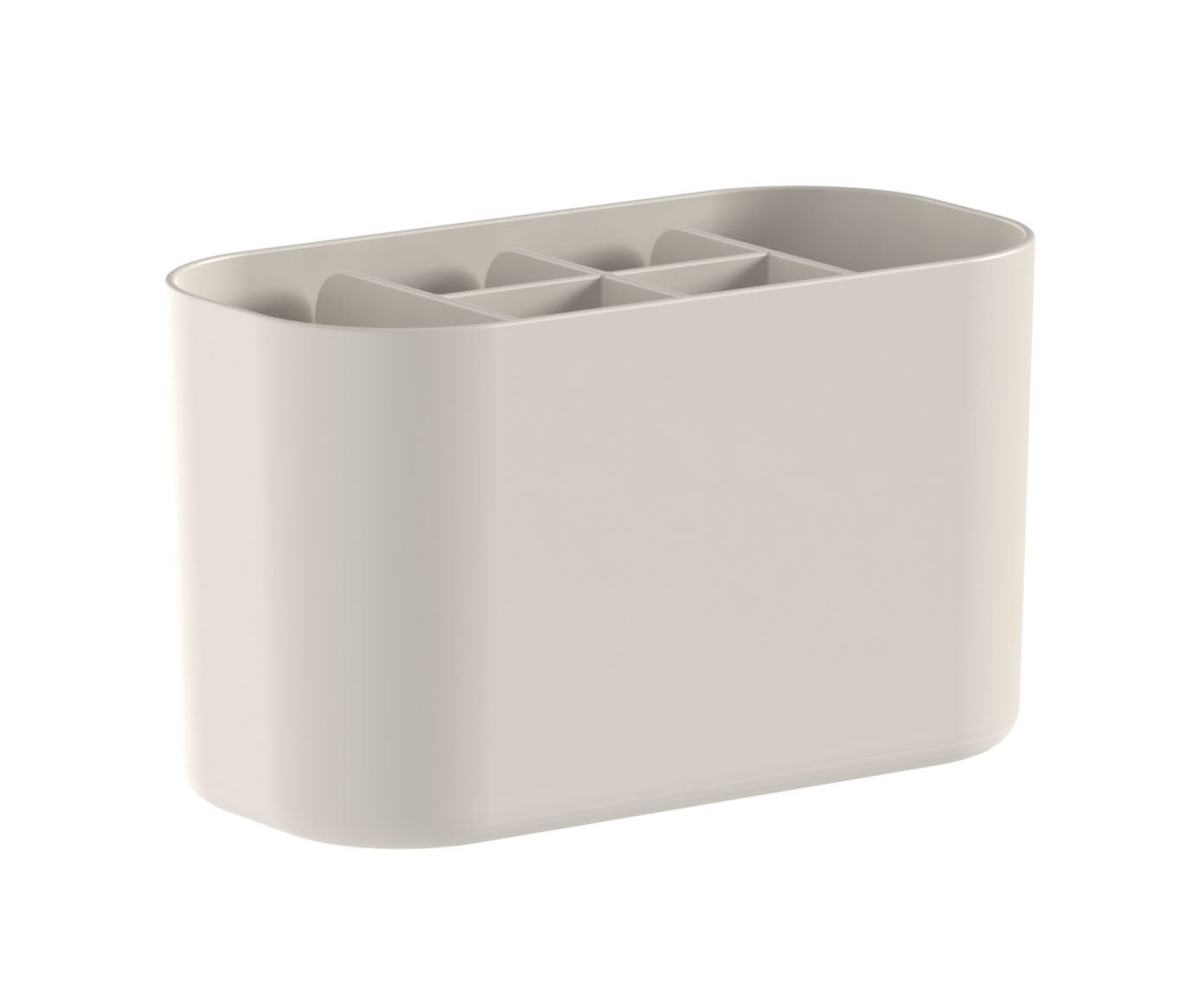 Organizador de Maquiagem Bold Bege image number 0