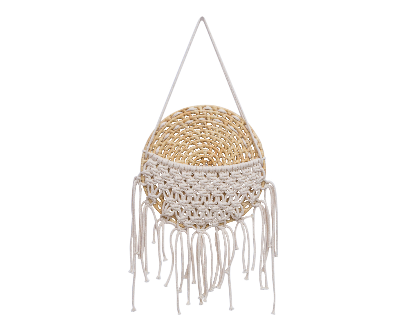 Hanger em Macram&ecirc; com Macram&ecirc; Clovis - image 1