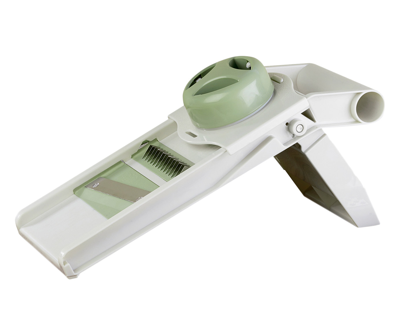 Mandoline com Fatiador de Legumes Marlon - Branco - image 0