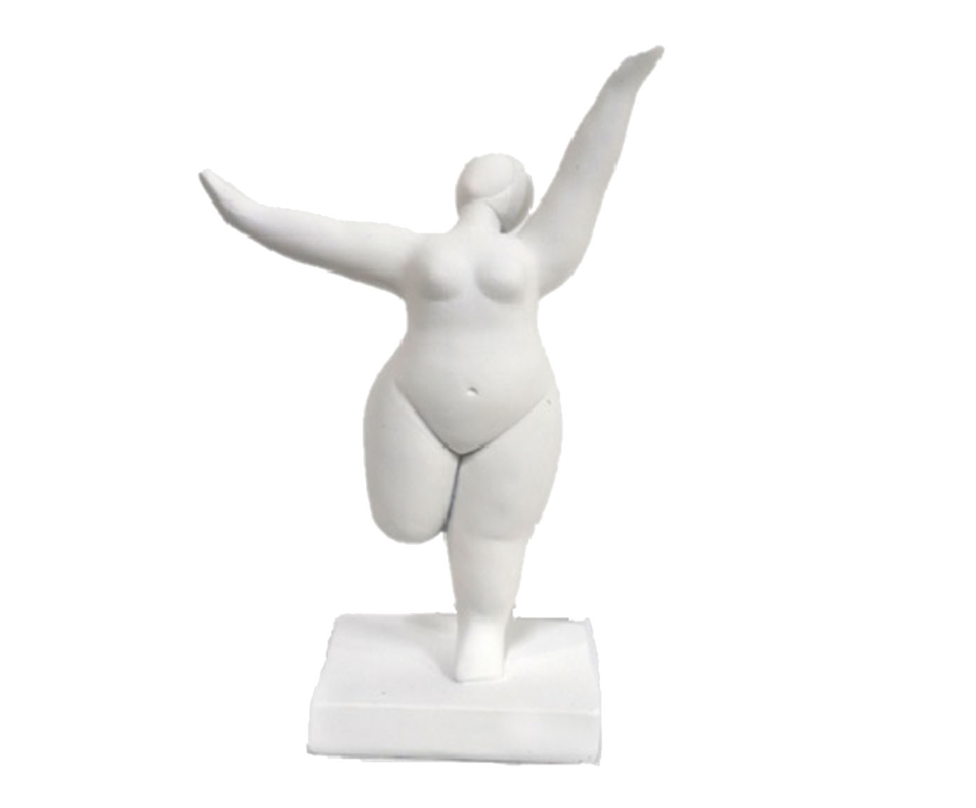 Adorno Bailarina Branco image number 0