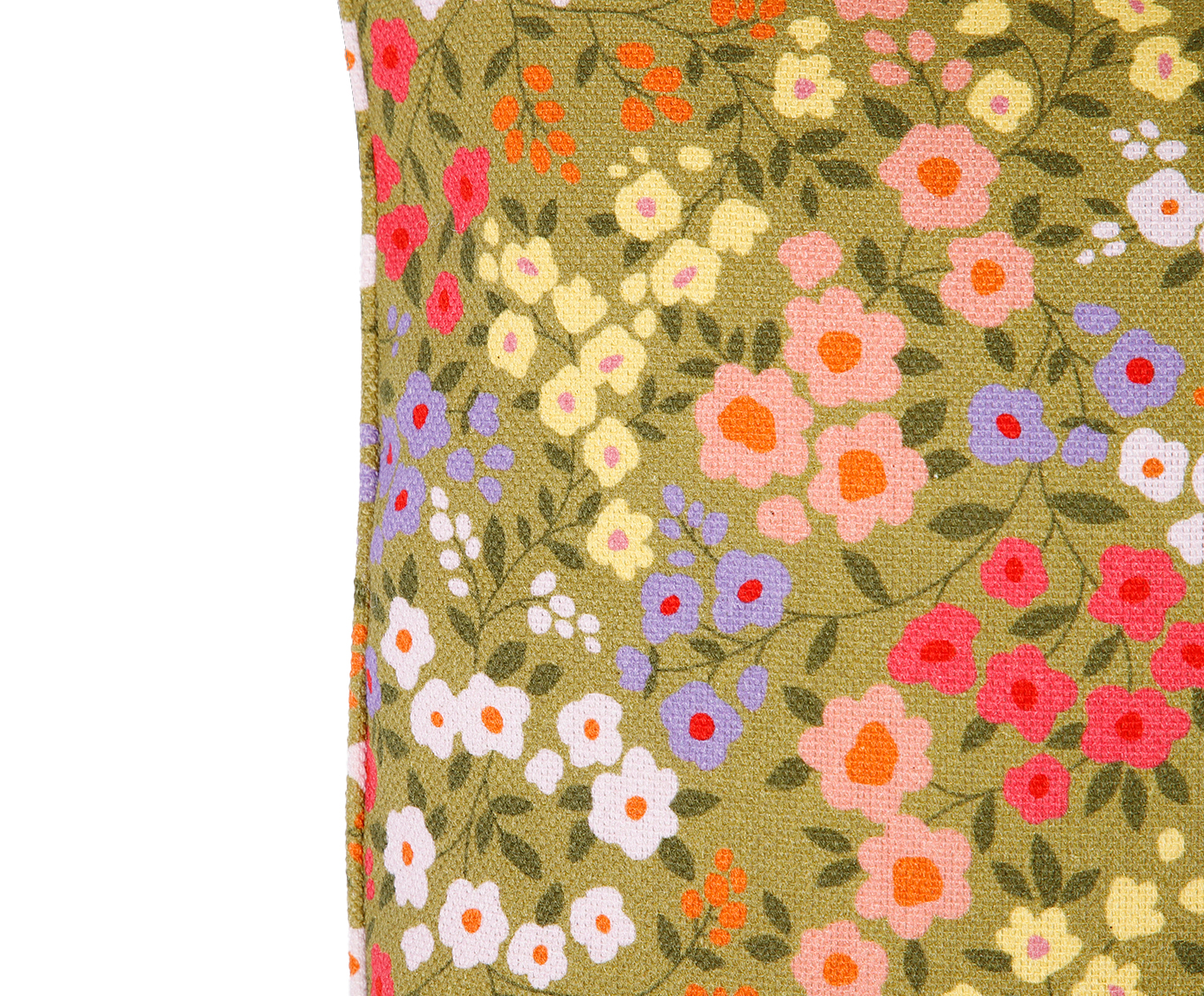 Capa de Almofada Retangular com Cordon&ecirc; Floral Ceci Colorida image number 3