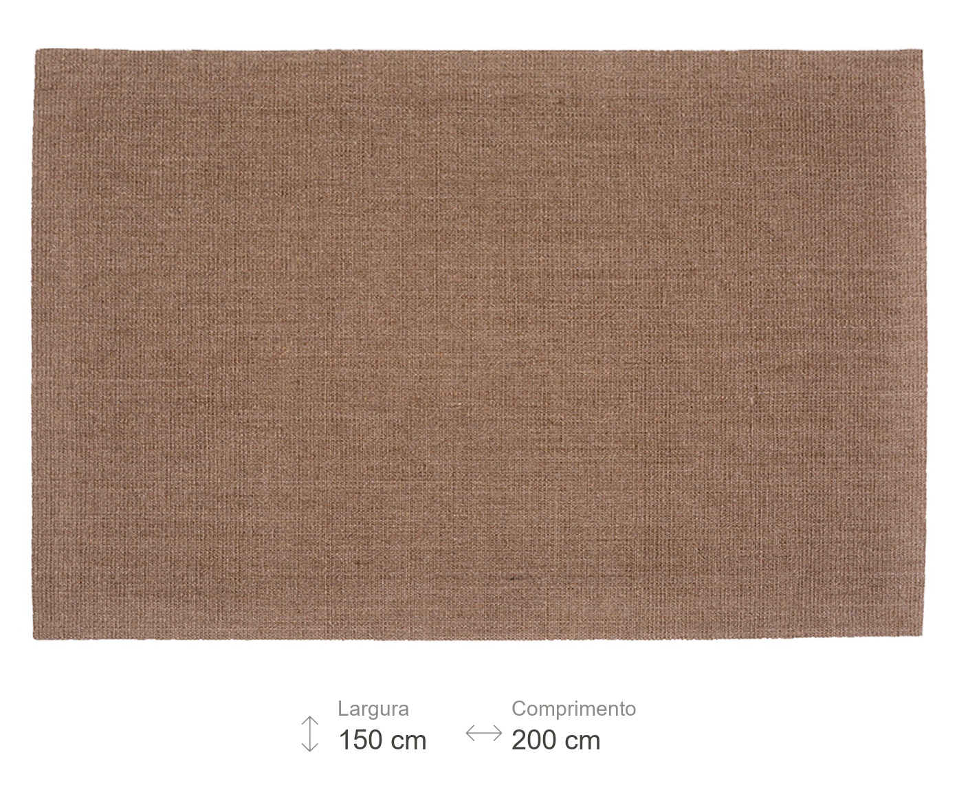 Tapete em Sisal com Dobra Virada Boucle - Cy image number 9