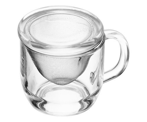 Caneca com Infusor Essenza Transparente image number 1