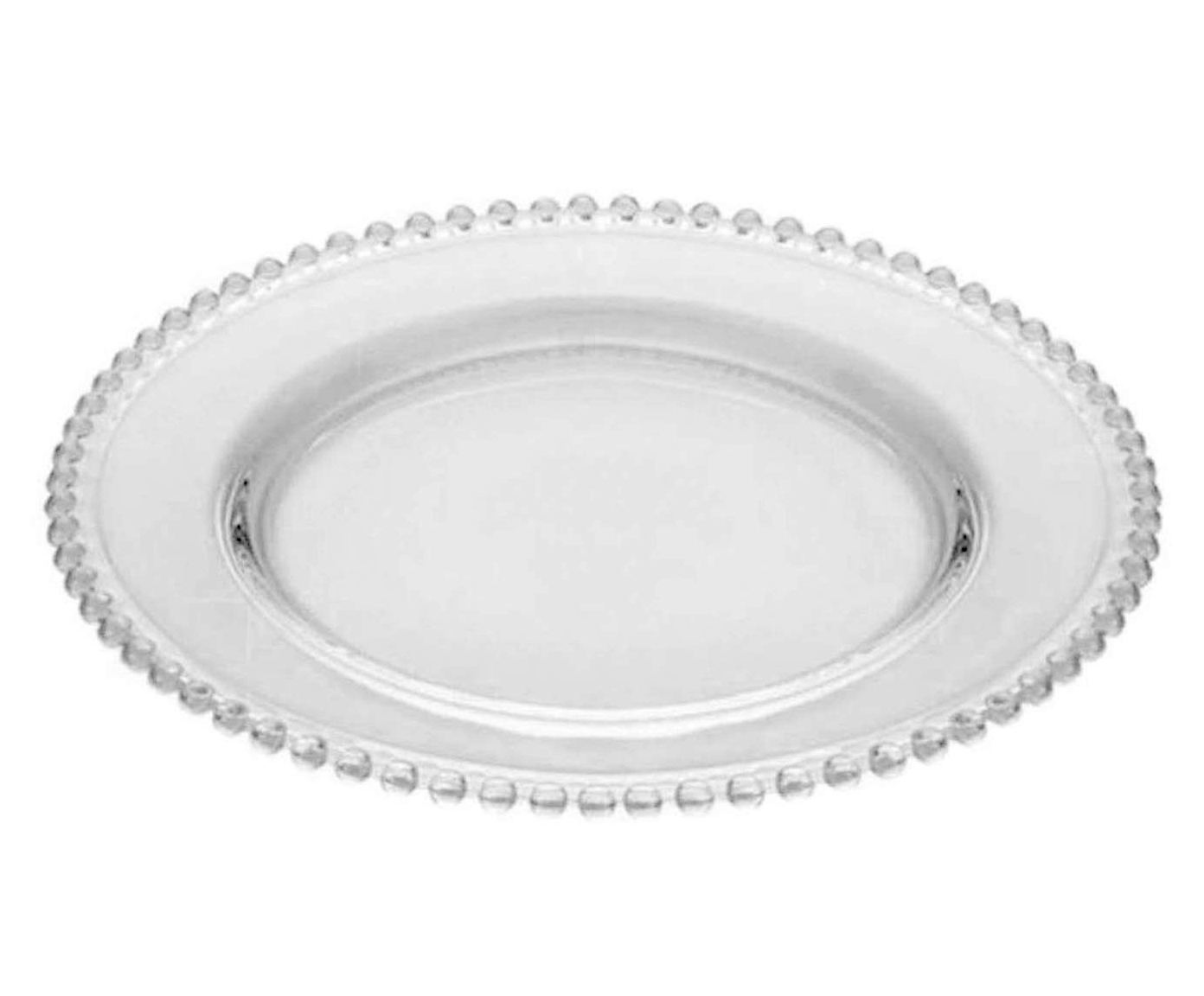 Sousplat em Cristal Pearl image number 0