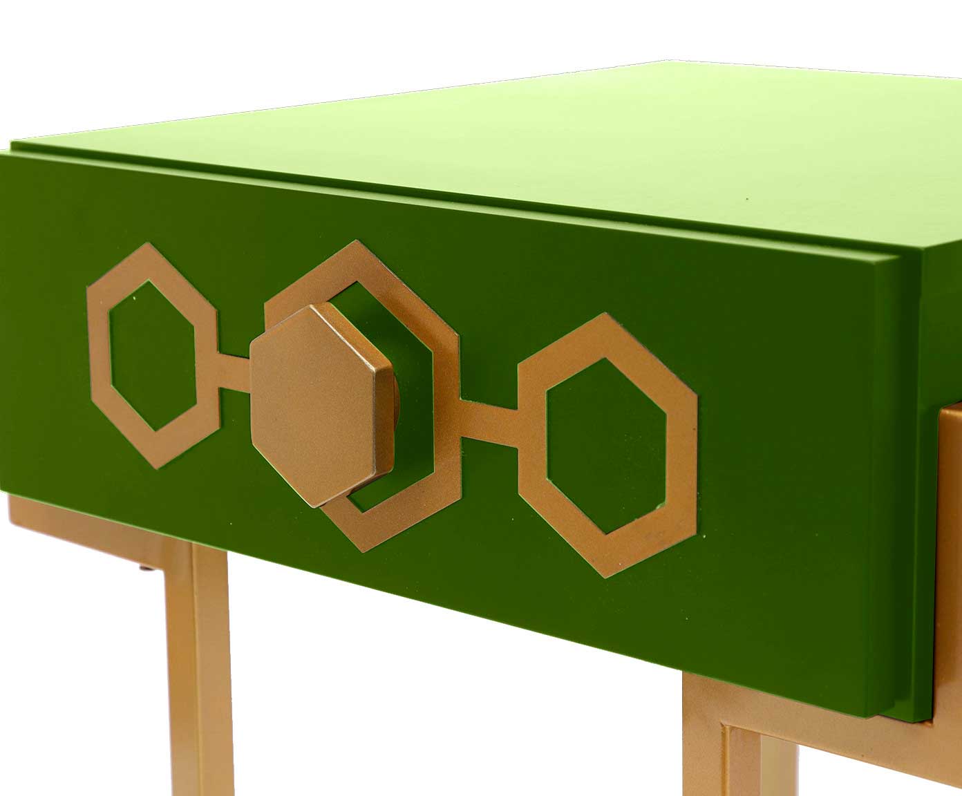 Mesa de Cabeceira Glam Olivedrab - Verde Musgo image number 6