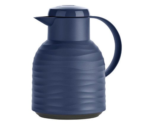 Garrafa T&eacute;rmica em Inox Samba Wave Azul - image 0