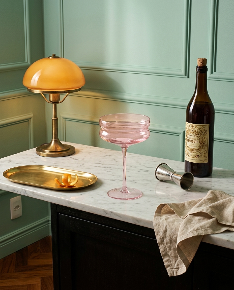 Ta&ccedil;a para Martini Positano Rosa image number 2