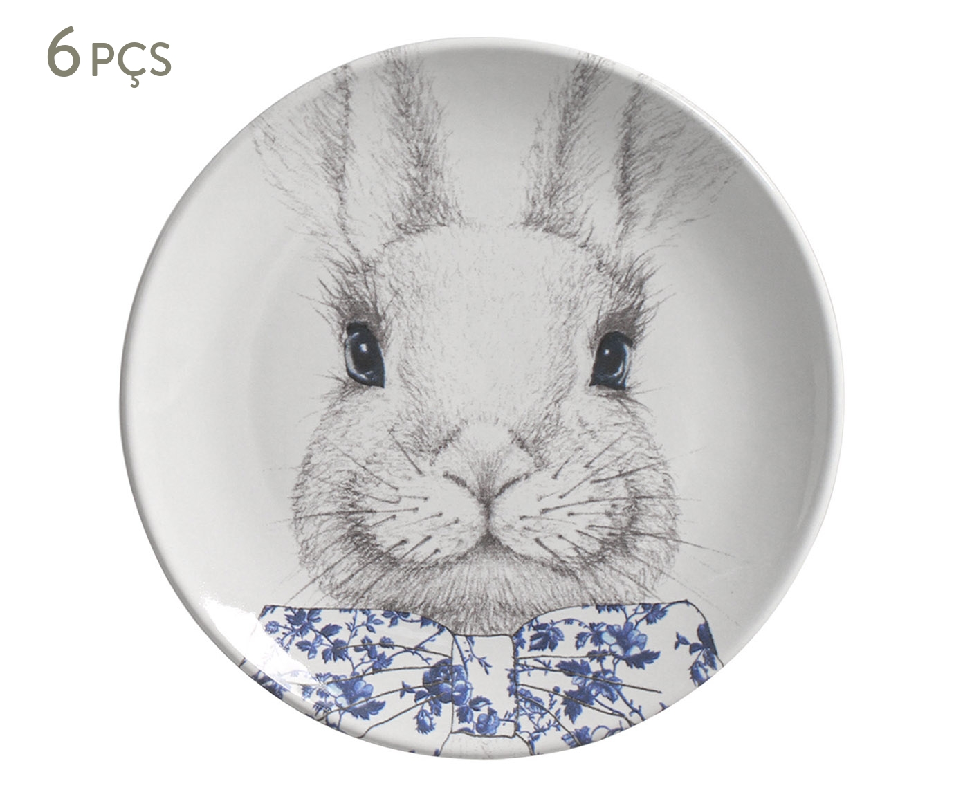 Jogo de Pratos para Sobremesa Coup Stoneware Toile image number 0