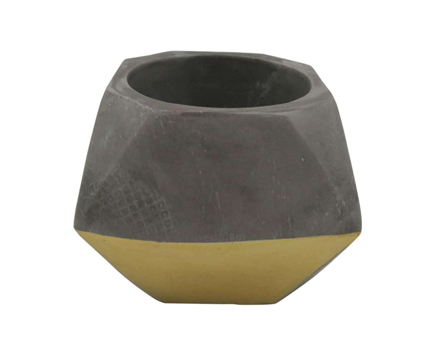 Cachepot Ozanan Ergani Dourado image number 0