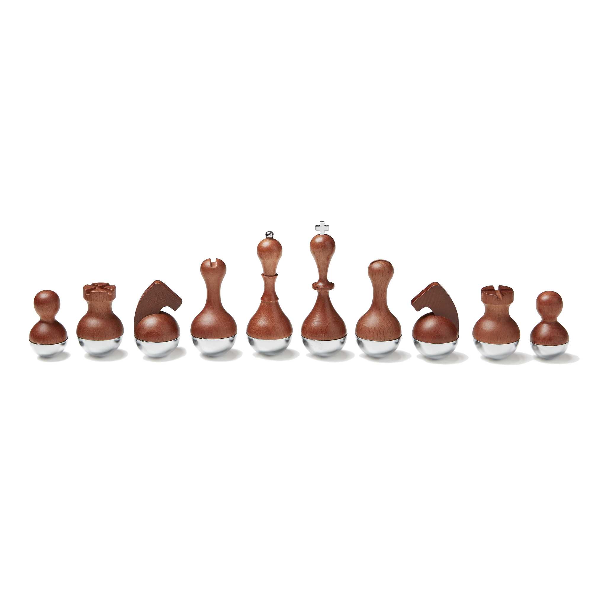 Jogo de Xadrez Myni - Marrom image number 2