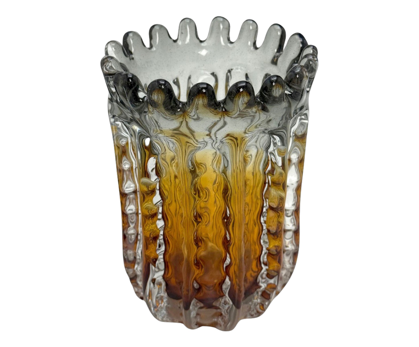 Vaso Decorativo Myvon &Acirc;mbar e fume image number 0