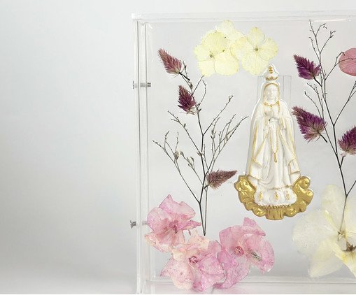 Acr&iacute;lico Decorativo Orat&oacute;rio Nossa Senhora de F&aacute;tima Pequeno image number 1