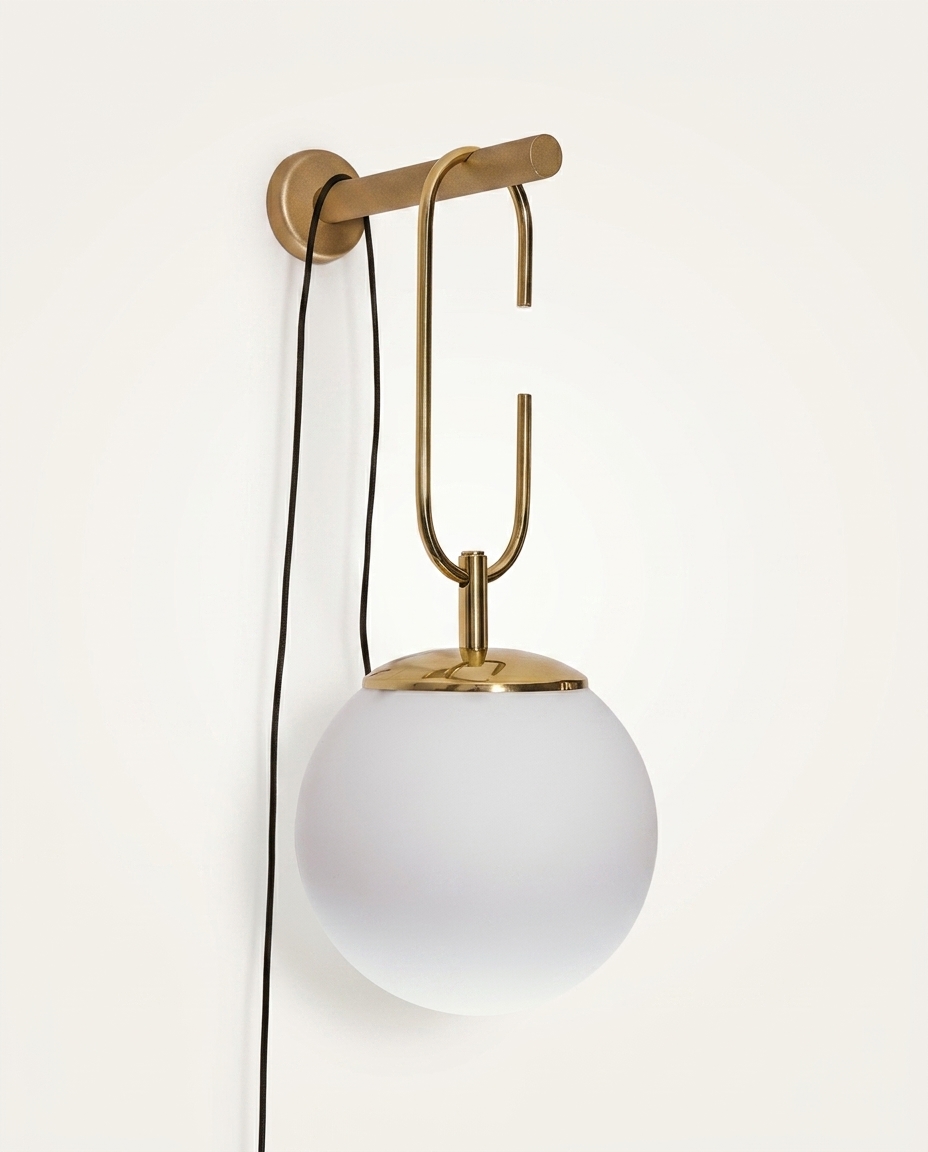 Arandela Nicolazzi Dourado - Bivolt - image 1