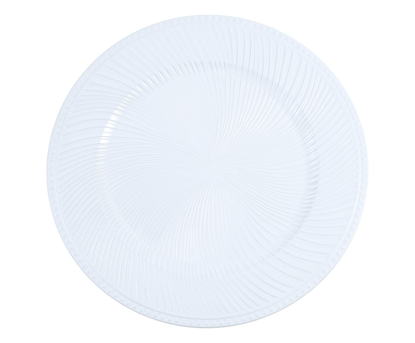 Sousplat Vortex Branco - image 0
