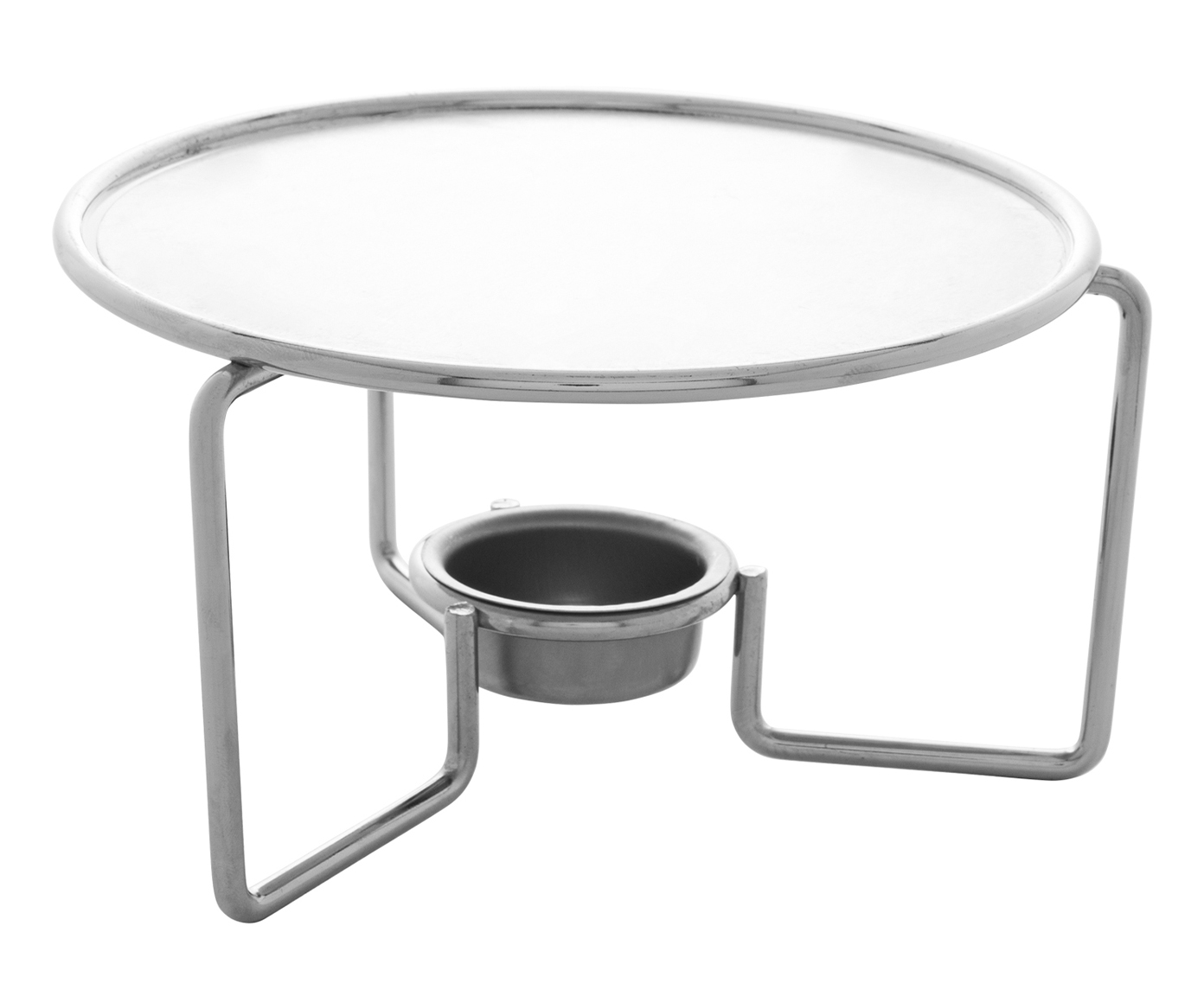 Jogo para Queijo Brie em Inox Cybele - image 1