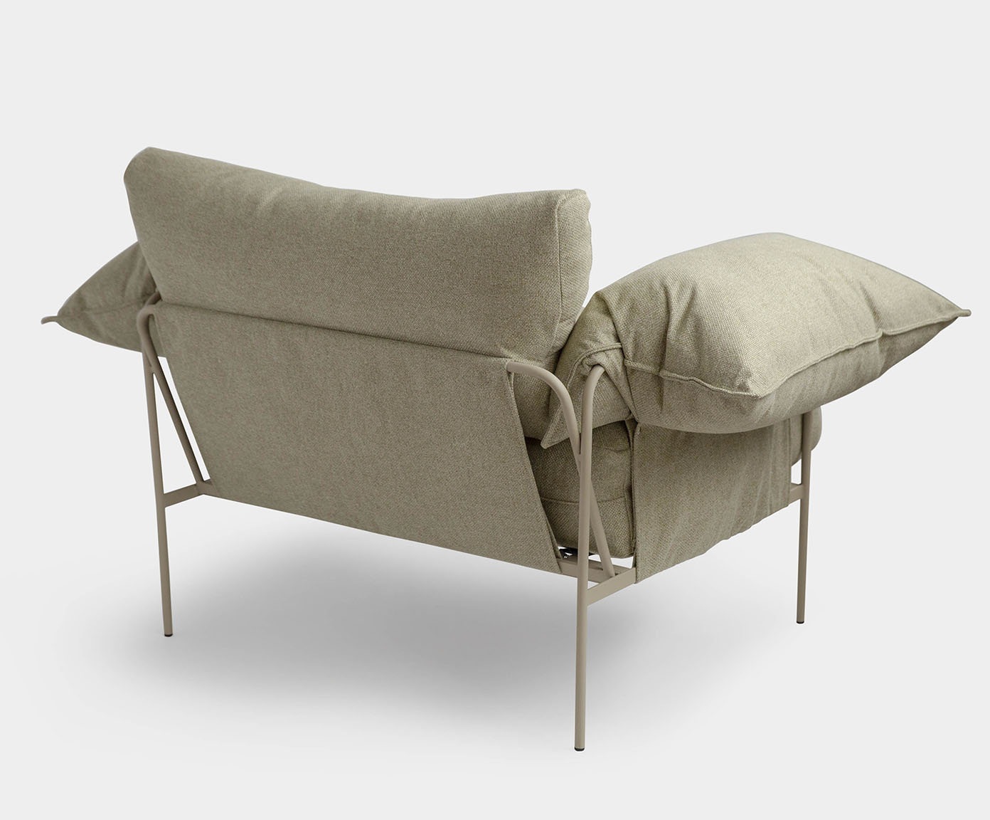 Poltrona Confort&aacute;vel Asa Dark Sage Taupe image number 1