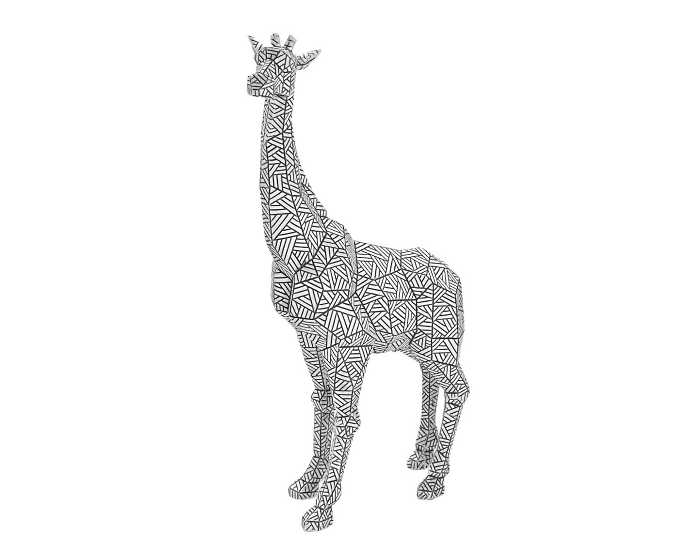 Girafa Decorativa Off White - image 0