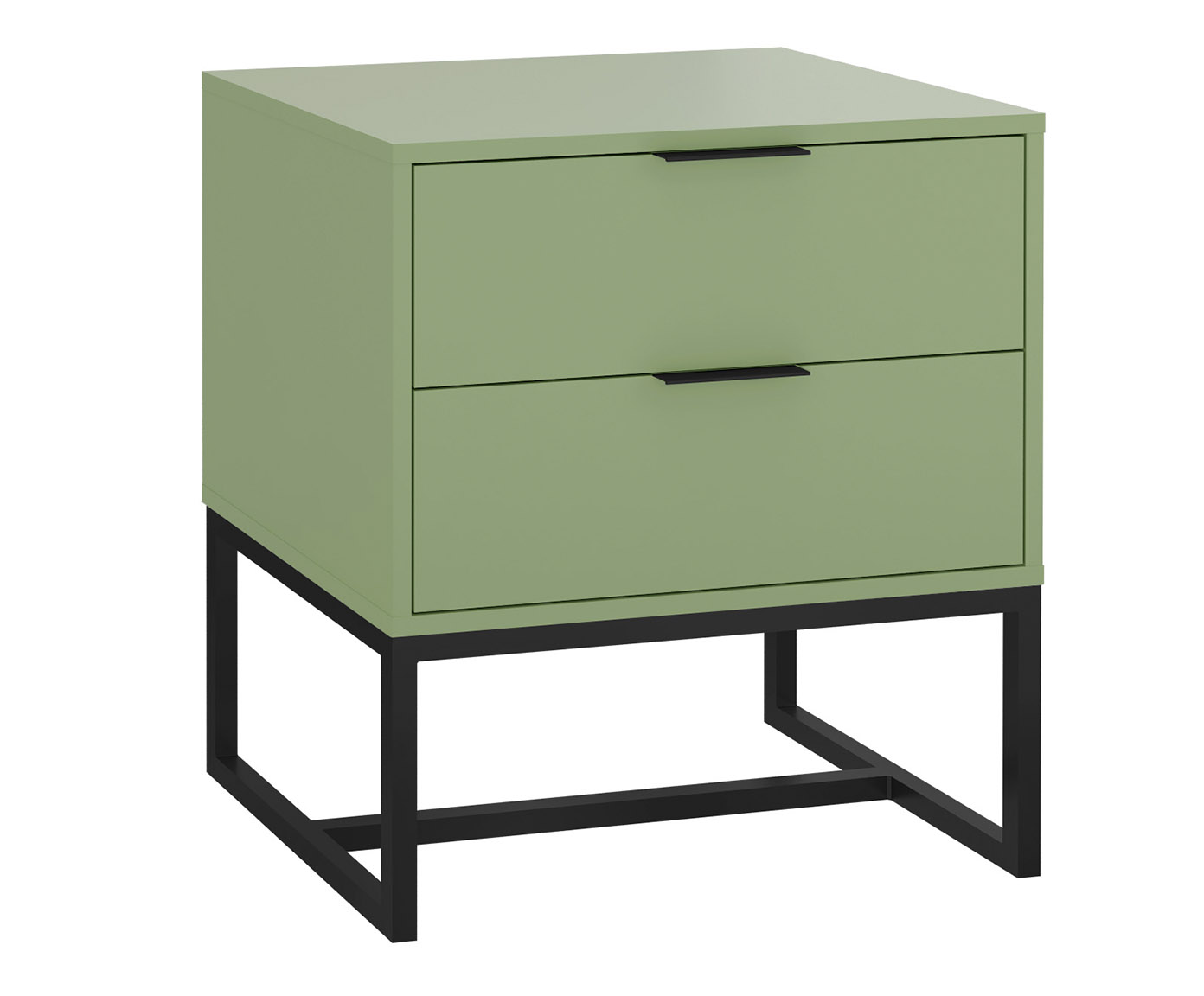 Mesa de Cabeceira Itzzon Verde Caru&aacute; e Preto - image 0