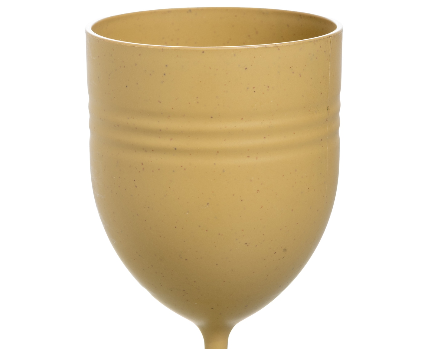 Ta&ccedil;a para vinho Defensa em fibra de trigo e bege - image 1