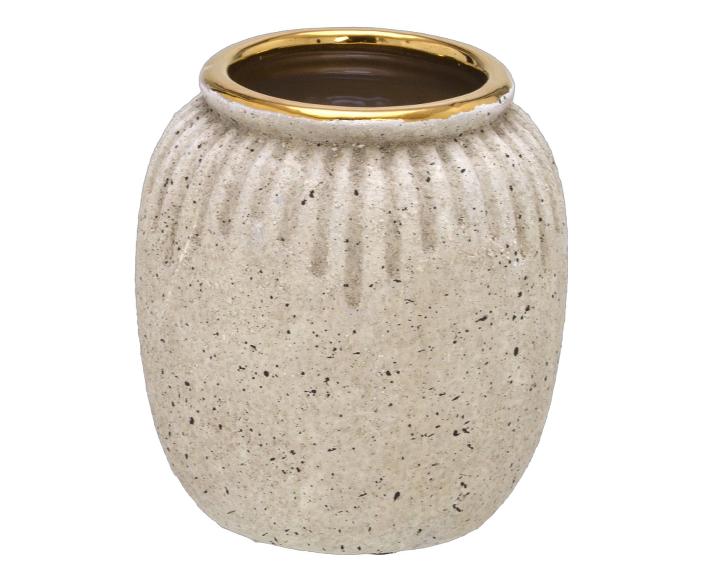 Vaso Decorativo Elvon Cinza image number 0