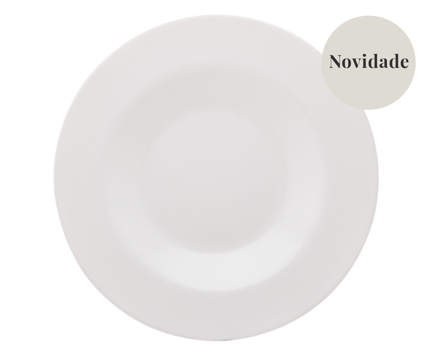Prato para Pasta Friends Time Branco - image 0