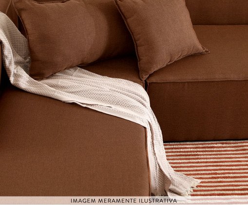 Sof&aacute; 3 M&oacute;dulos Chaise Mensa Cinza Escuro image number 5