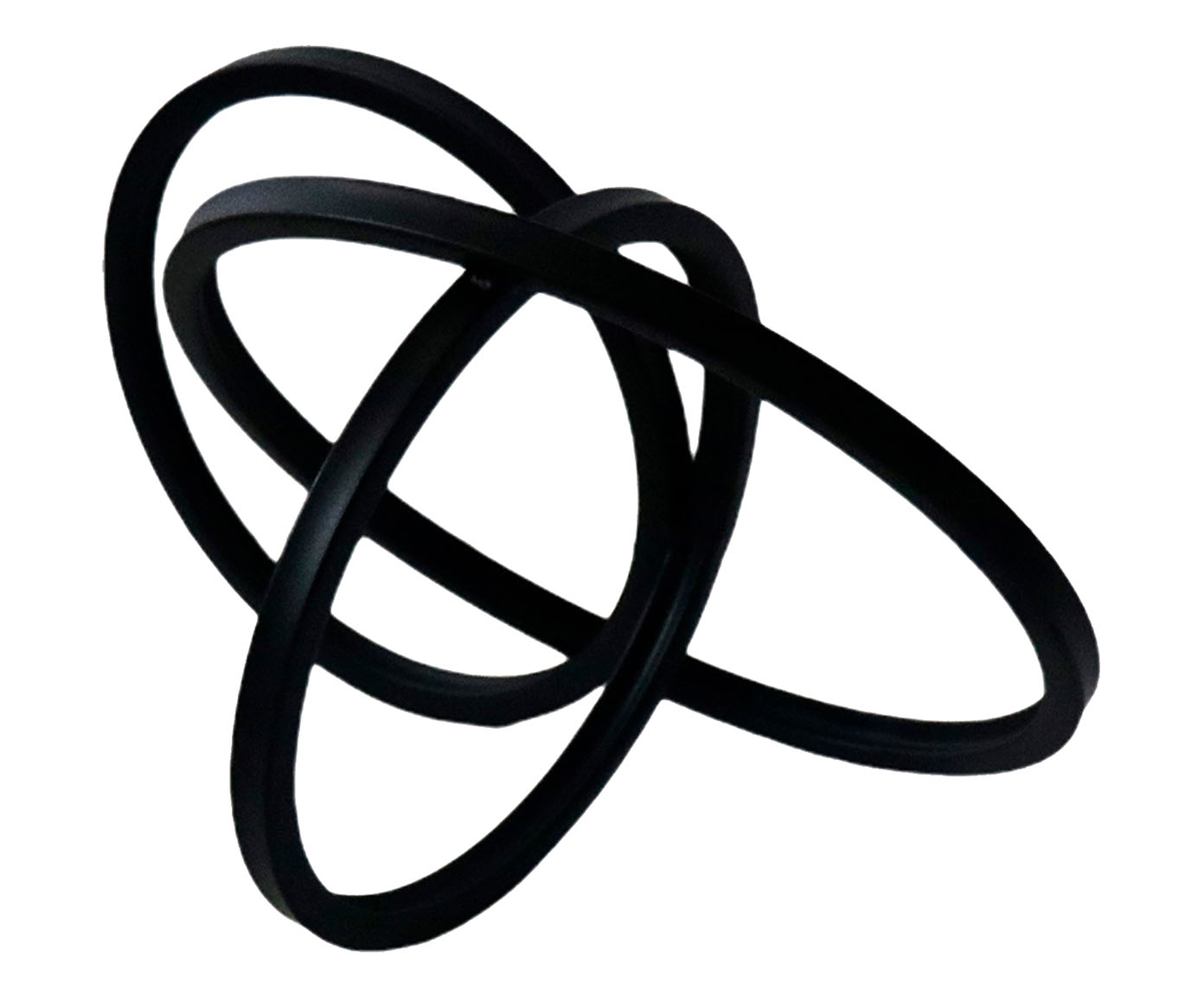 Adorno Abstrato Preto - image 0