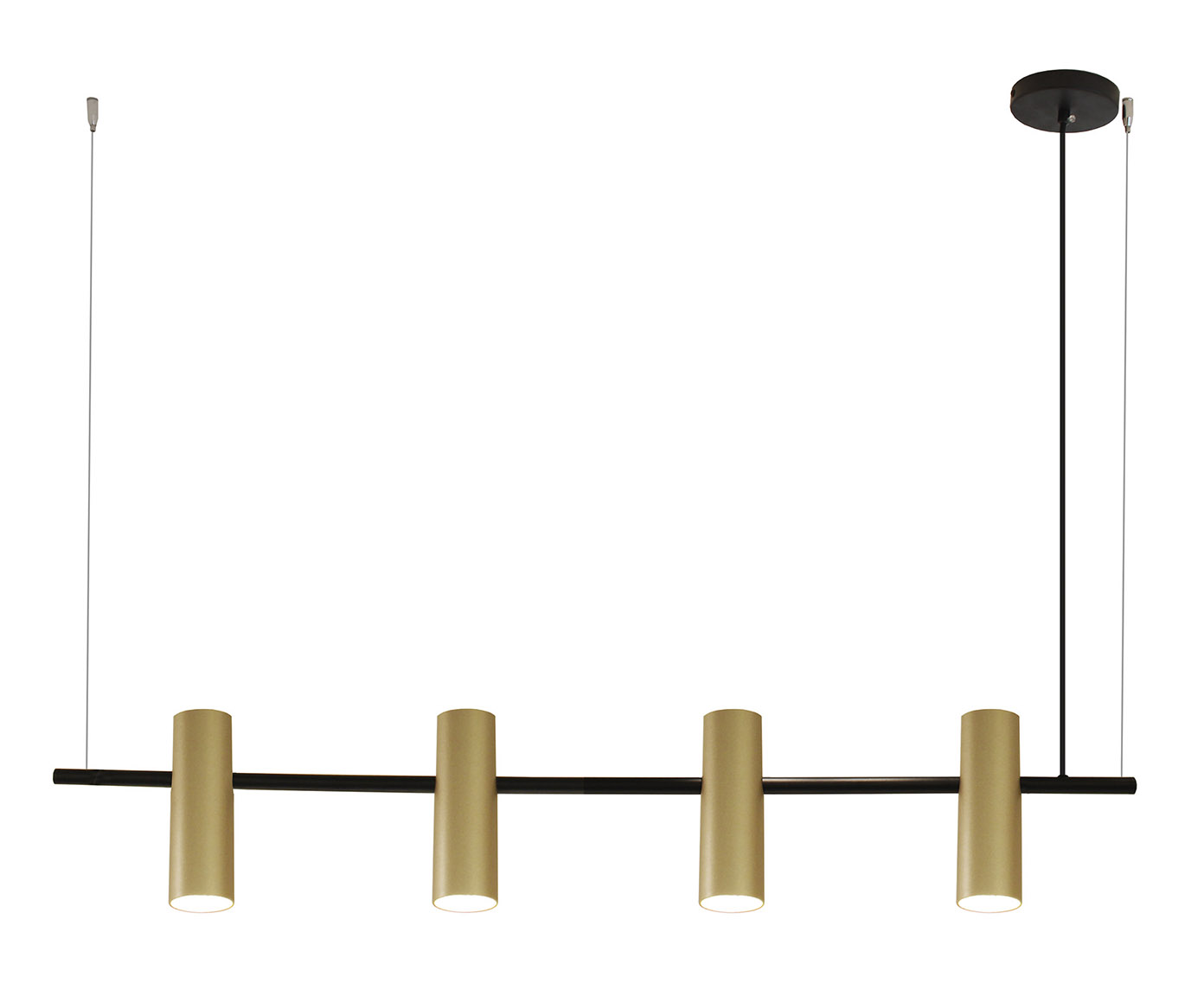 Pendente Cannon Hibrido Metal Dourado Bivolt image number 0