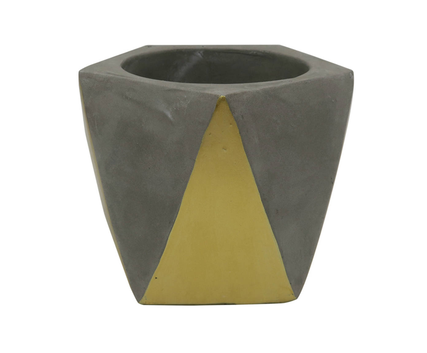 Cachepot Ozanan Gazpa Dourado image number 0