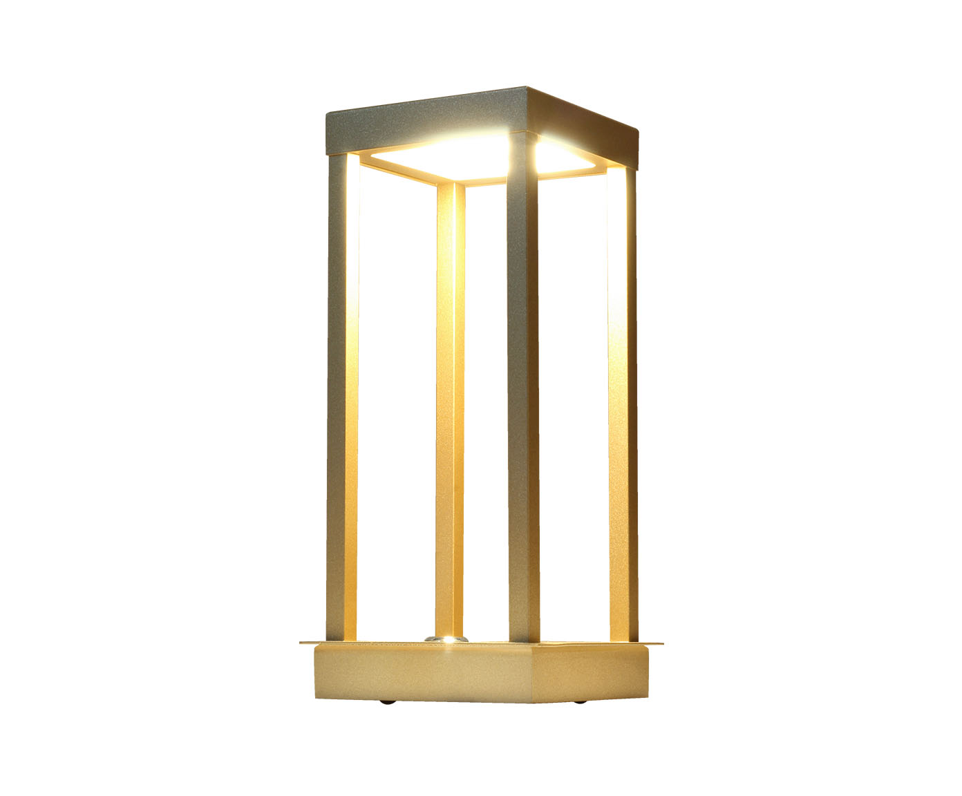 Lumin&aacute;ria de Mesa Lamp Bivolt - Champagne image number 4