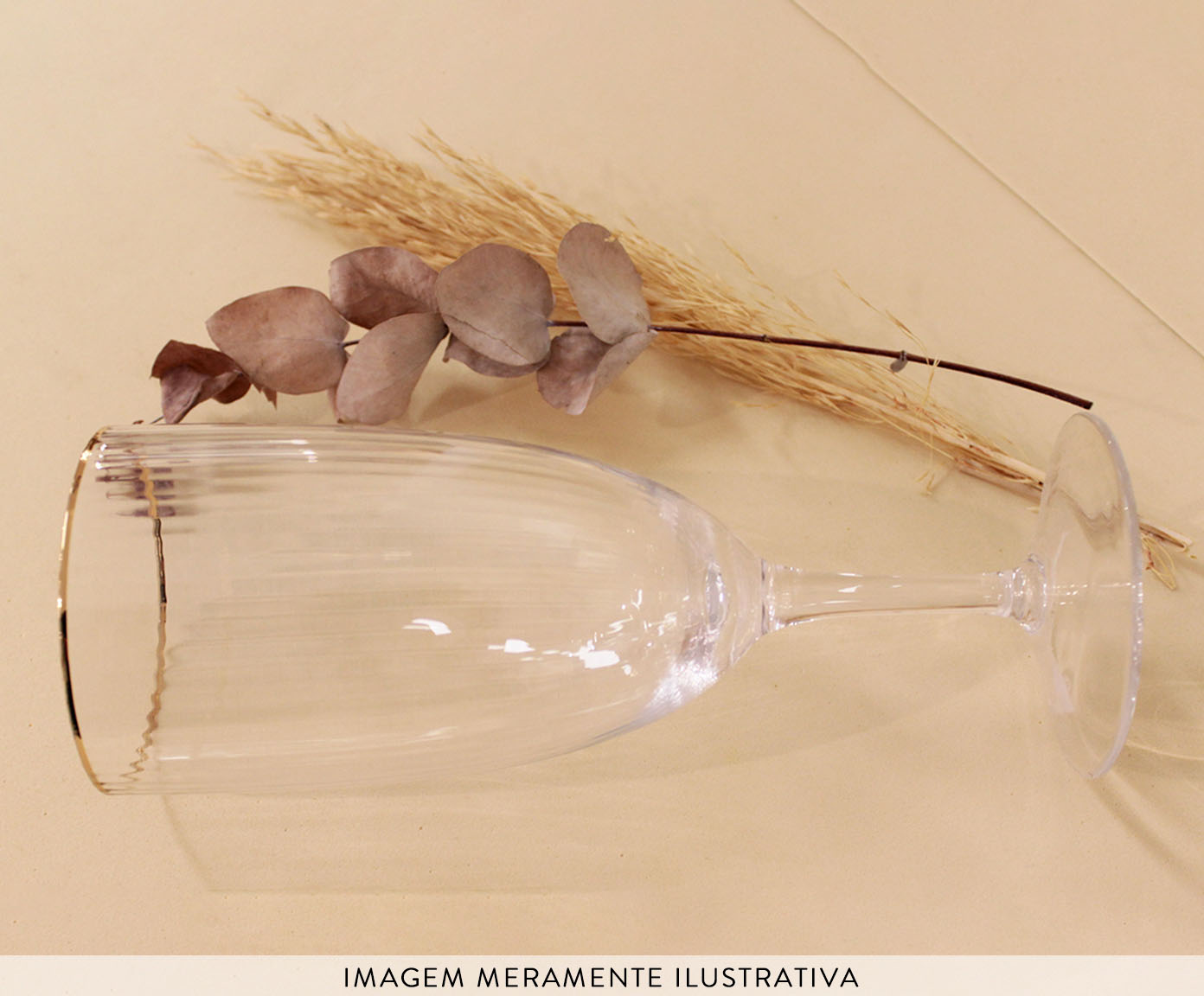 Ta&ccedil;a de &Aacute;gua Canelada Clear Glam image number 3