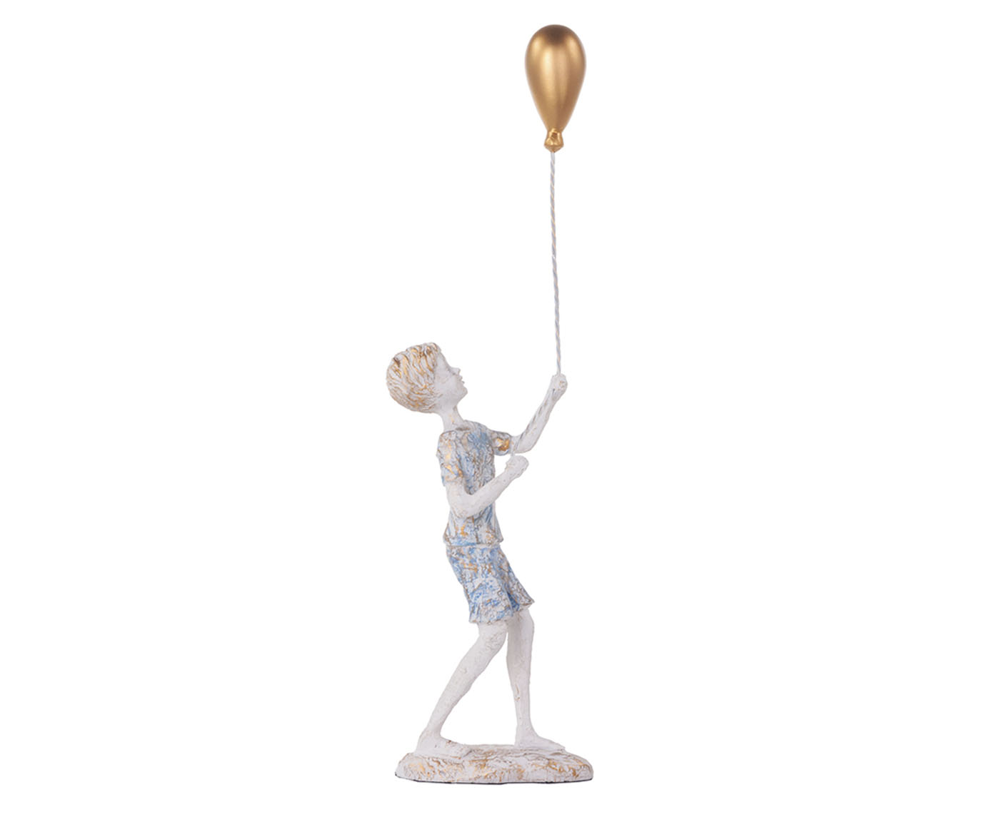 Adorno Boy Ballon Esfuma&ccedil;ado Bal&atilde;o Dourado - image 0