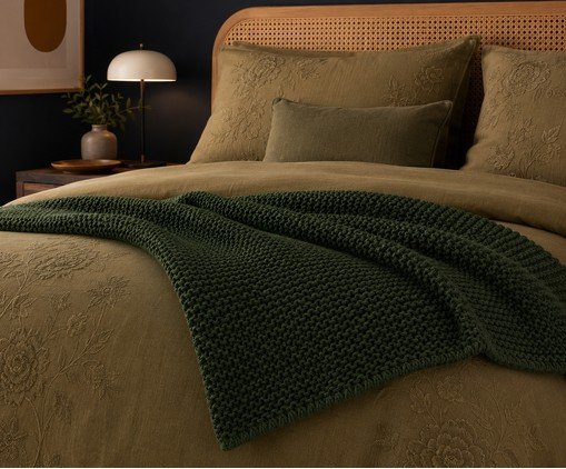 Manta Tricot Piemonte Luxus Verde image number 2