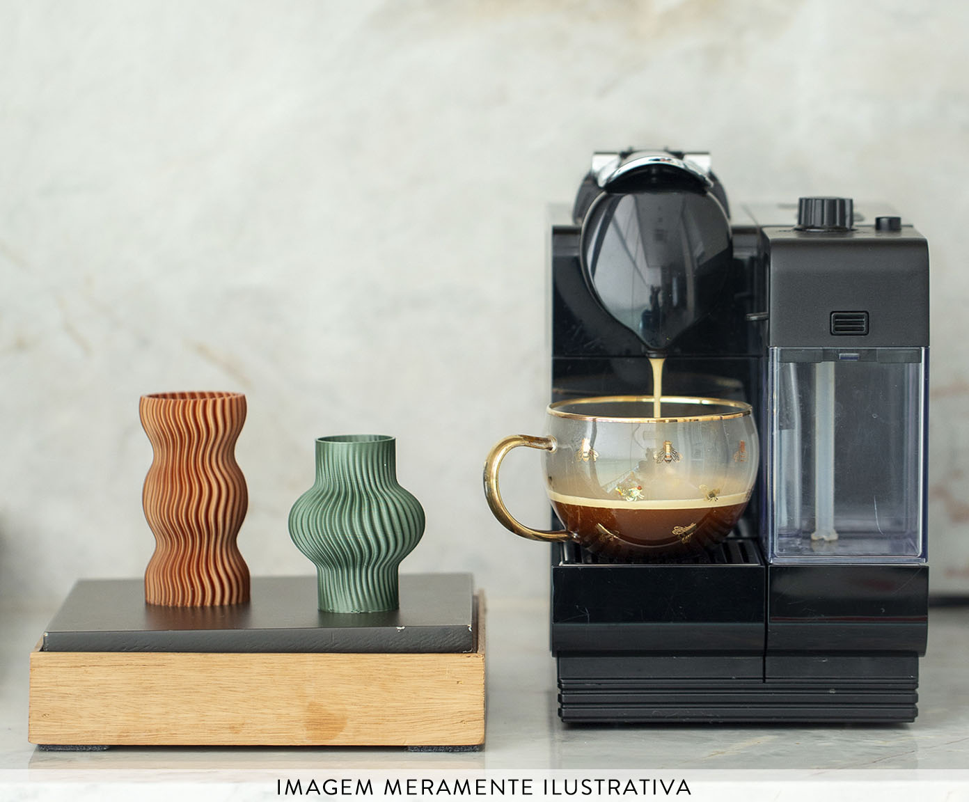Mini Vaso Onda 1 Verde image number 7